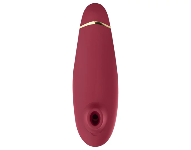 Womanizer Premium 2 - léghullámos csiklóizgató (piros)