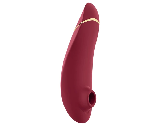 Womanizer Premium 2 - léghullámos csiklóizgató (piros)