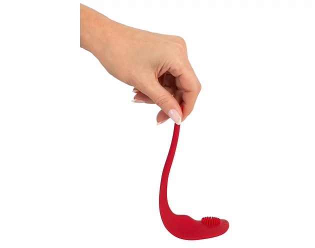 SMILE Slim Panty - akkus, rádiós csikló vibrátor (piros)