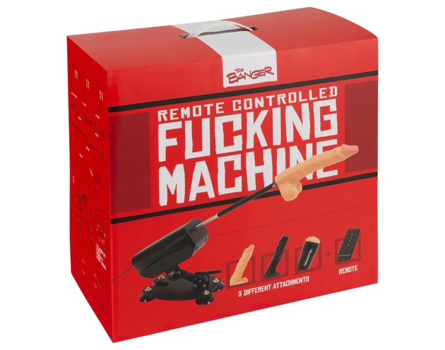 The Banger Fucking Machine - szexgép + 2 dildó és 1 műpunci