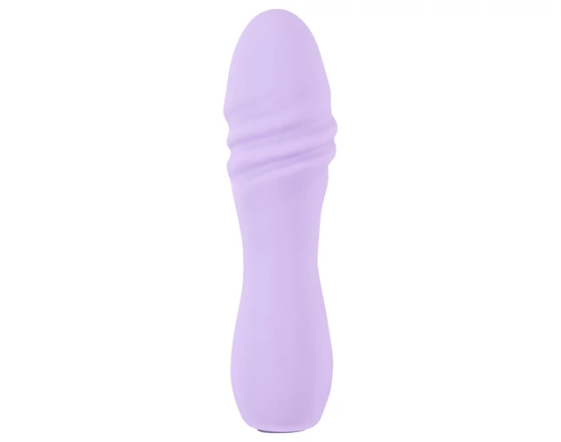 Cuties Mini 3 - akkus, vízálló, spirál vibrátor (lila)
