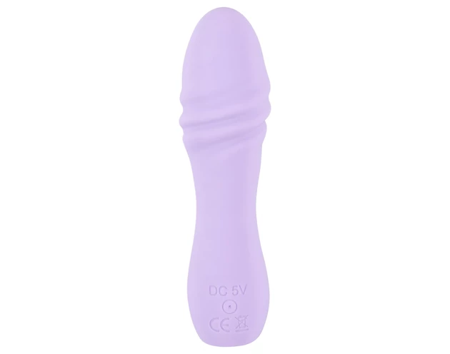 Cuties Mini 3 - akkus, vízálló, spirál vibrátor (lila)