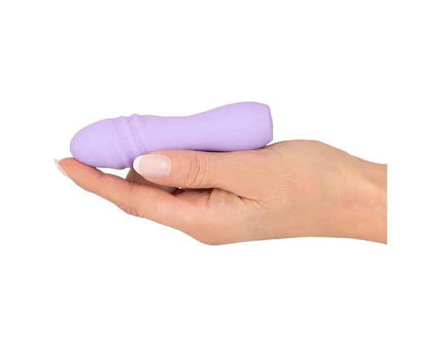 Cuties Mini 3 - akkus, vízálló, spirál vibrátor (lila)
