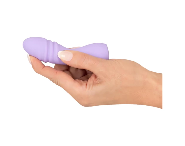 Cuties Mini 3 - akkus, vízálló, spirál vibrátor (lila)