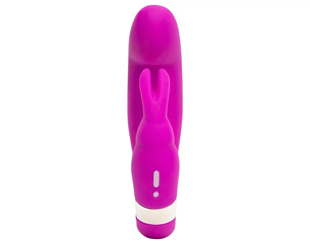 Happyrabbit Mini G - akkus, csiklókaros G-pont vibrátor (lila)
