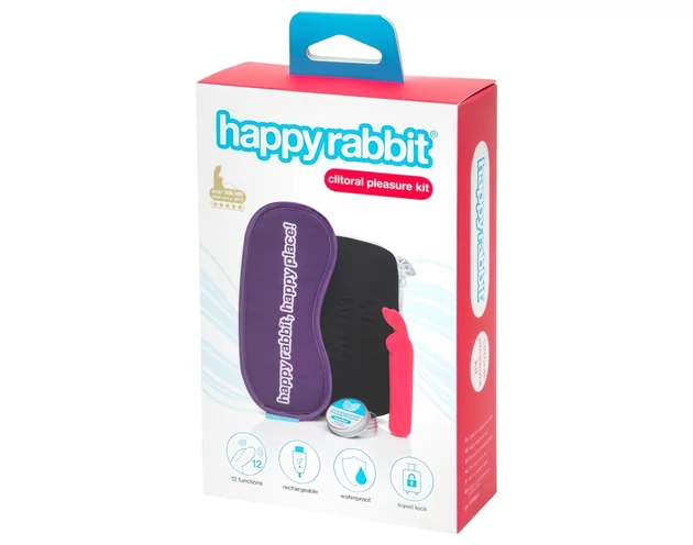 Happyrabbit Clitoral - akkus vibrátor szett (4 részes)