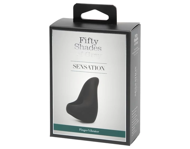 A szürke ötven árnyalata Sensation Finger - ujjvibrátor (fekete)