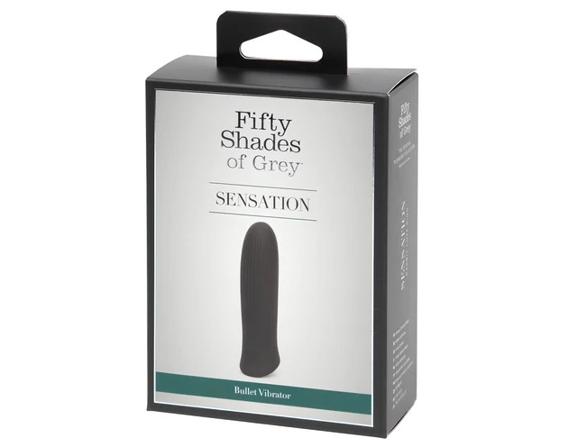 A szürke ötven árnyalata Sensation Bullet - vibrátor (fekete)