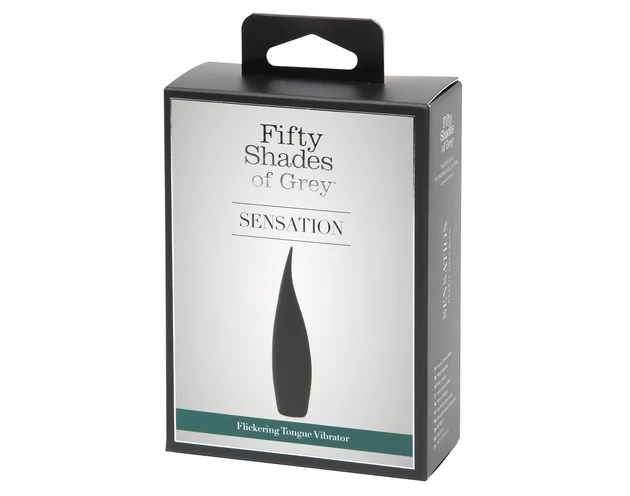 A szürke ötven árnyalata Sensation - nyelv vibrátor (fekete)
