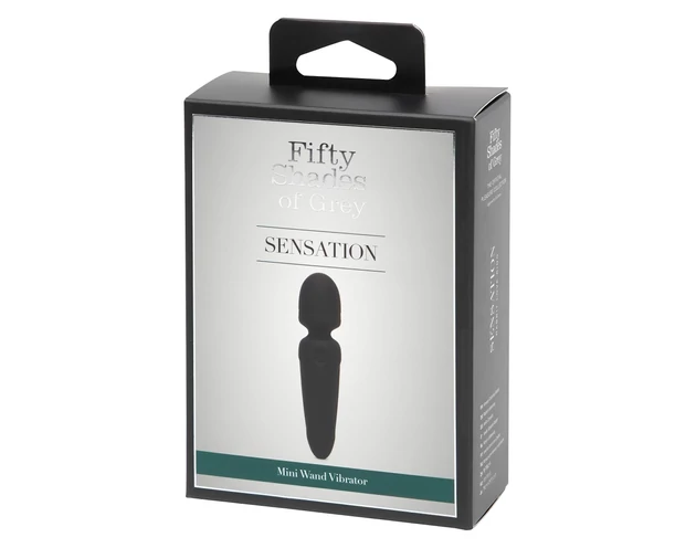 A szürke ötven árnyalata Sensation Wand - mini masszírozó (fekete)
