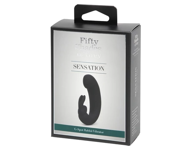 A szürke ötven árnyalata Sensation - csiklókaros vibrátor (fekete)