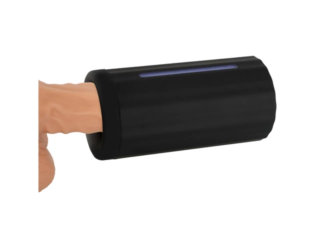 Rebel Blow Job - akkus, 3 funkciós maszturbátor (fekete)