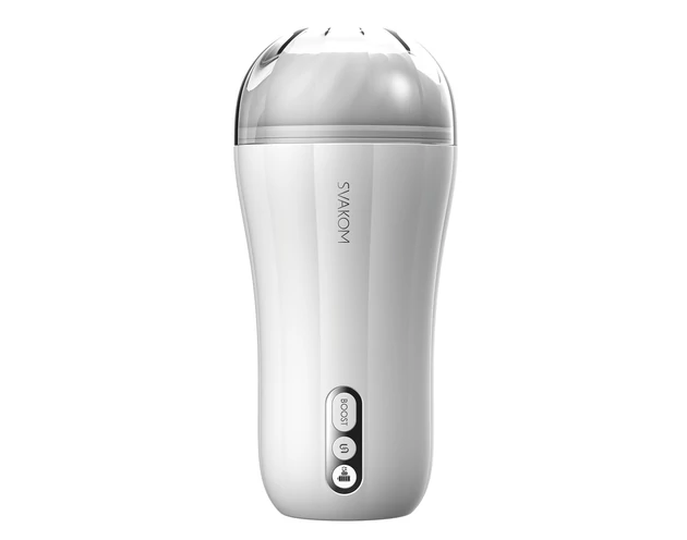 Svakom Robin - akkus maszturbátor (fehér)