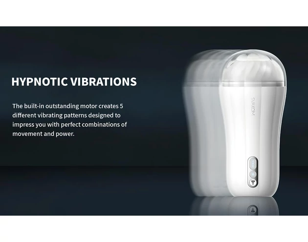 Svakom Robin - akkus maszturbátor (fehér)