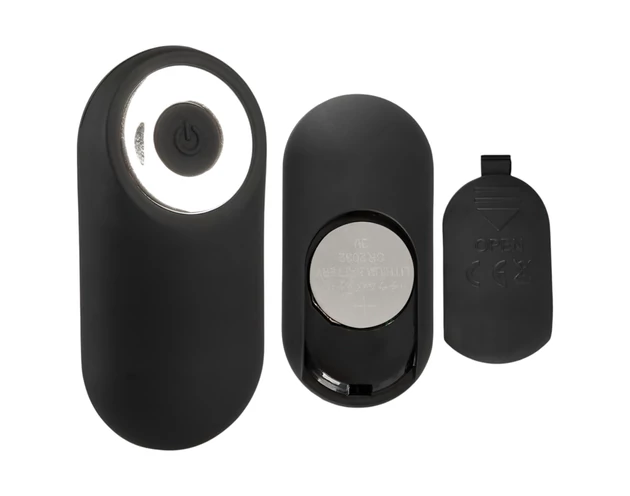 Rebel RC - 2in1 prosztata vibrátor (fekete)