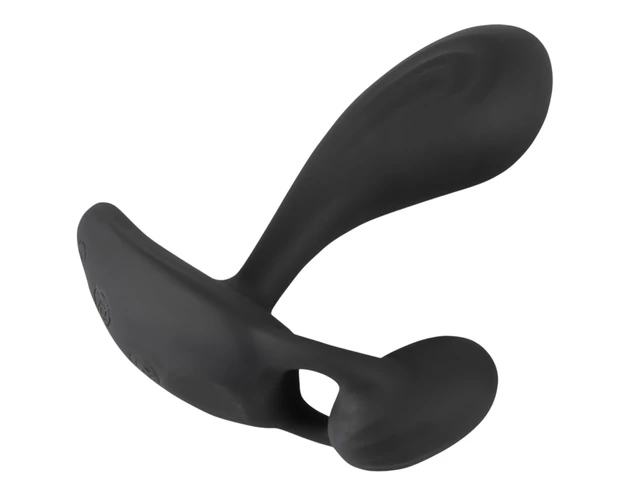 Rebel RC - 2in1 prosztata vibrátor (fekete)
