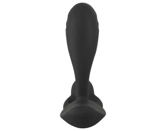 Rebel RC - 2in1 prosztata vibrátor (fekete)