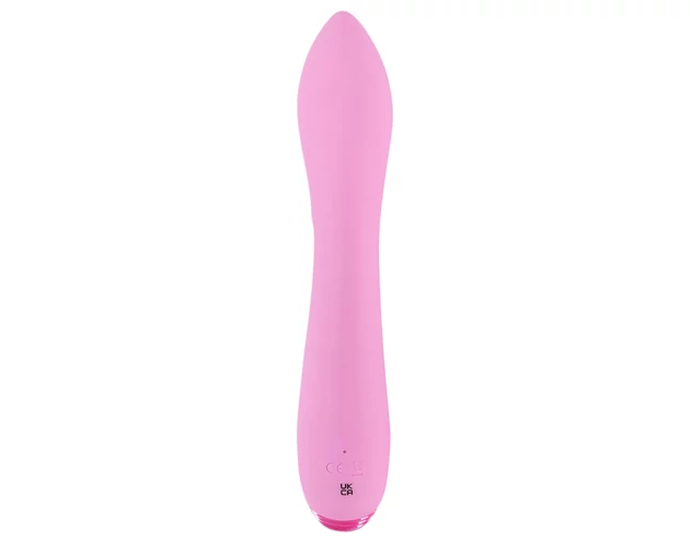 SMILE Nodding - akkus, csiklókaros, bólogató vibrátor (pink)