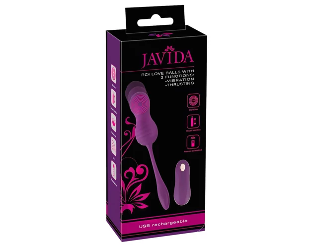 Javida RC - rádiós, lökő gésagolyó (lila)
