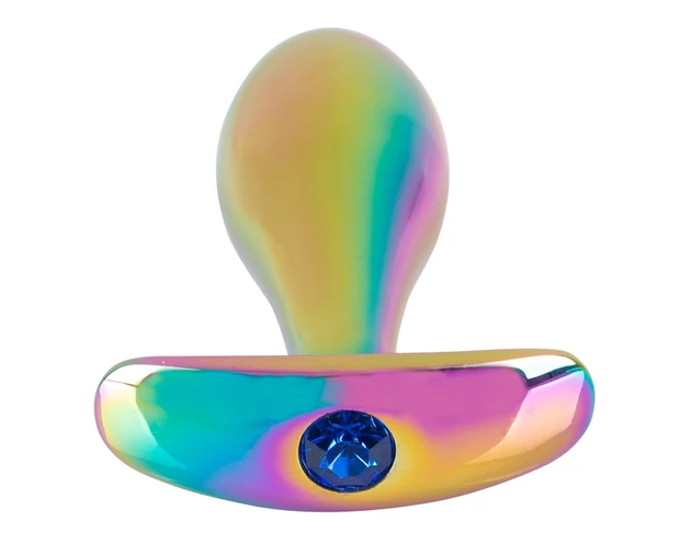 ANOS Metal Rainbow - fém anál plug szett (2 részes)