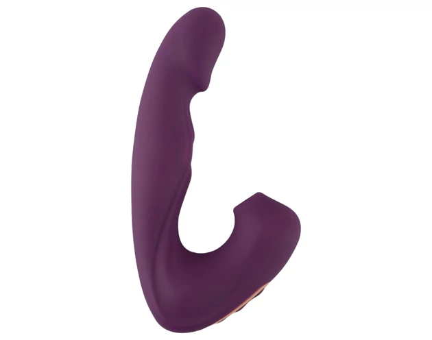 Javida - 4in1 csiklóizgató vibrátor (lila)
