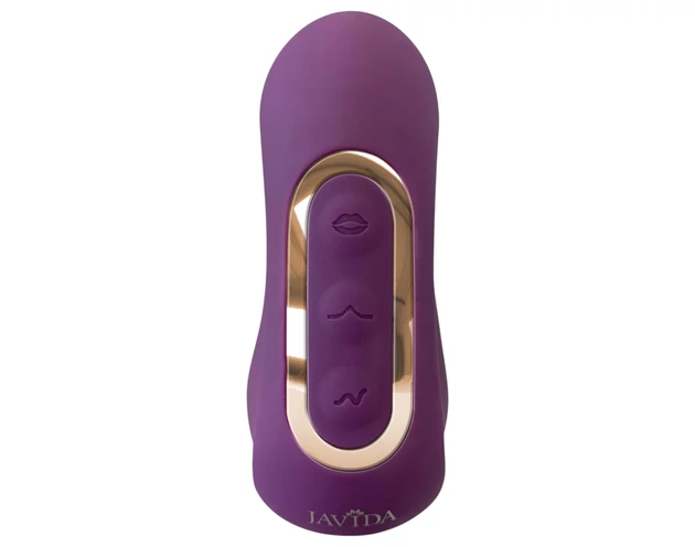 Javida - 4in1 csiklóizgató vibrátor (lila)
