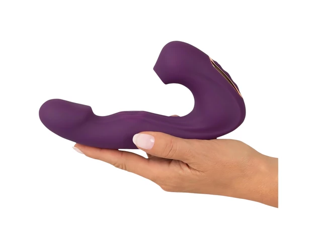 Javida - 4in1 csiklóizgató vibrátor (lila)
