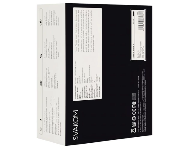 Svakom Winni 2 - okos, rádiós vibrációs péniszgyűrű (fekete)