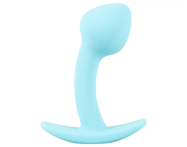 Cuties Mini Butt Plug - szilikon anál plug - kék (2,6cm)