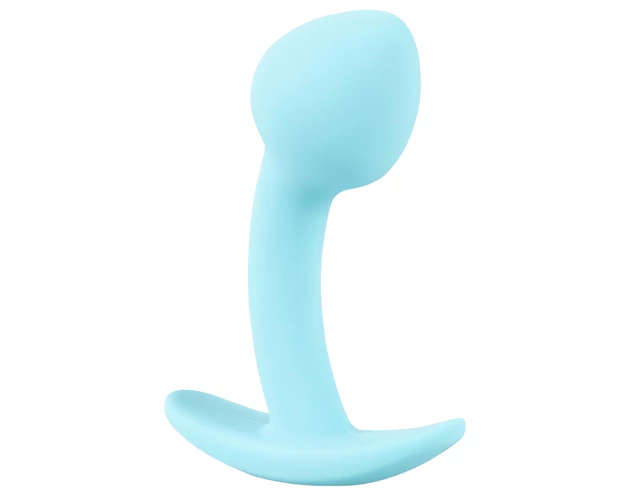 Cuties Mini Butt Plug - szilikon anál plug - kék (2,6cm)