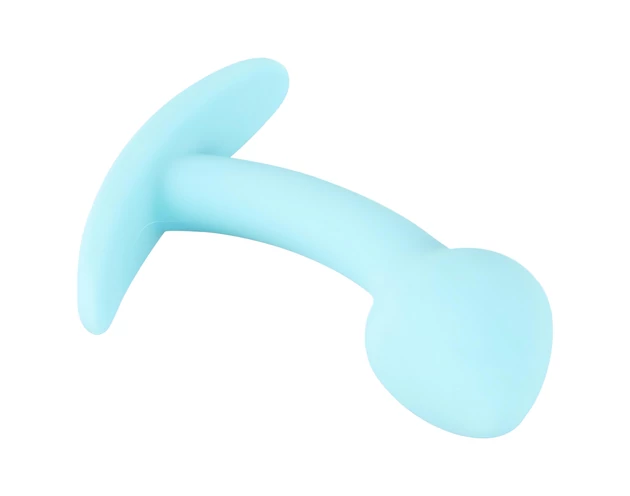 Cuties Mini Butt Plug - szilikon anál plug - kék (2,6cm)