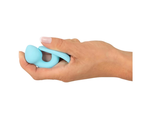 Cuties Mini Butt Plug - szilikon anál plug - kék (2,6cm)