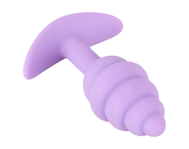 Cuties Mini Butt Plug - szilikon anál plug - lila (2,8cm)