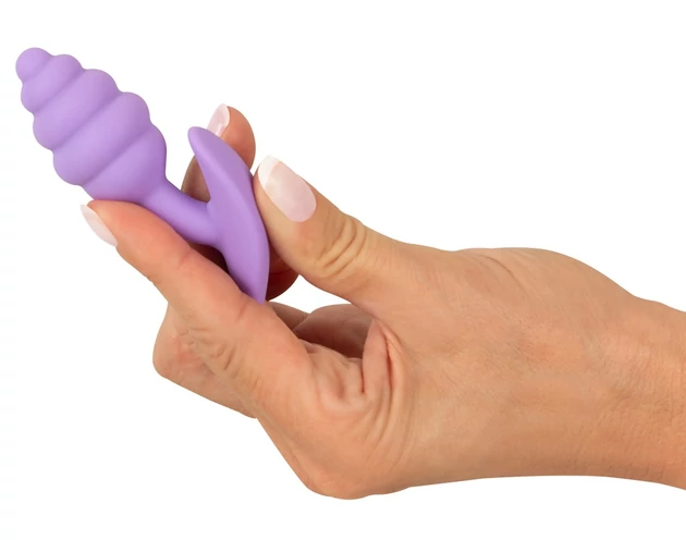 Cuties Mini Butt Plug - szilikon anál plug - lila (2,8cm)