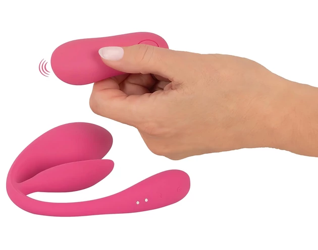 SMILE - akkus, rádiós vibrációs tojás (pink)