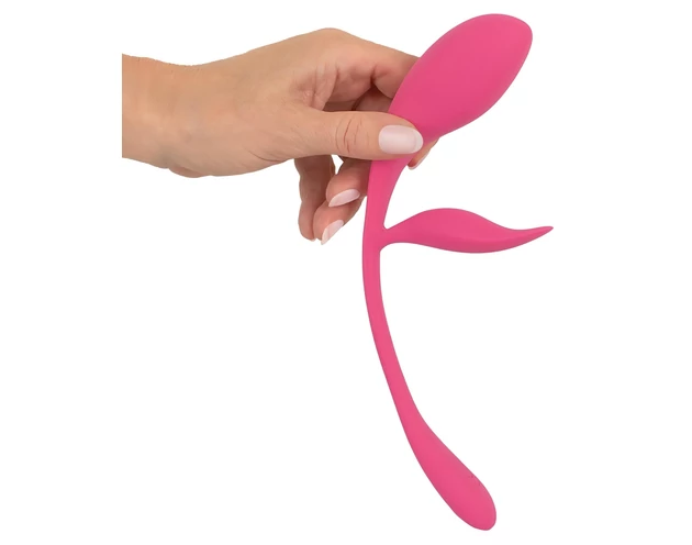 SMILE - akkus, rádiós vibrációs tojás (pink)