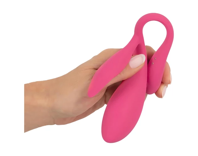 SMILE - akkus, rádiós vibrációs tojás (pink)