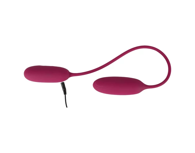 Smile Love Egg Duo - vibrációs tojás (popsi+punci)