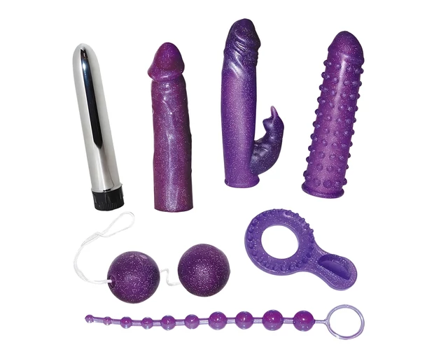 You2Toys - Csillámos - vibrátoros készlet (7 részes)