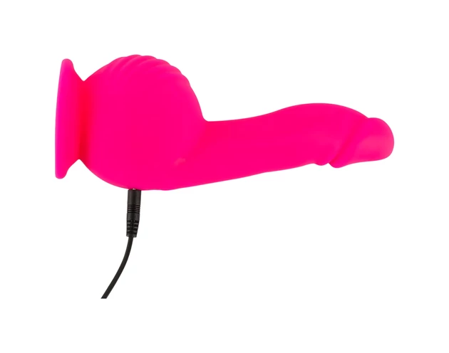 SMILE Powerful - akkus, 2 motoros tapadókorongos vibrátor (pink)