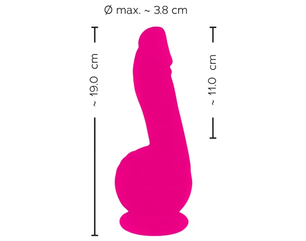 SMILE Powerful - akkus, 2 motoros tapadókorongos vibrátor (pink)