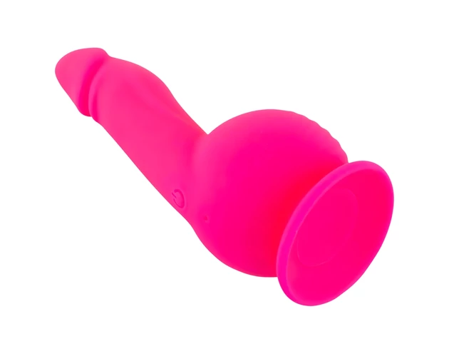 SMILE Powerful - akkus, 2 motoros tapadókorongos vibrátor (pink)