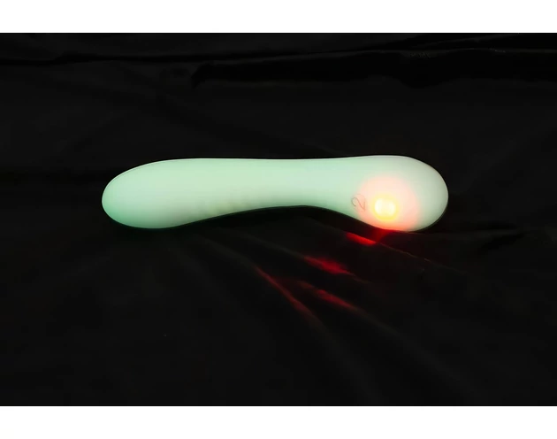 You2Toys Glow in the dark - foszforeszkáló G-pont vibrátor (fehér)