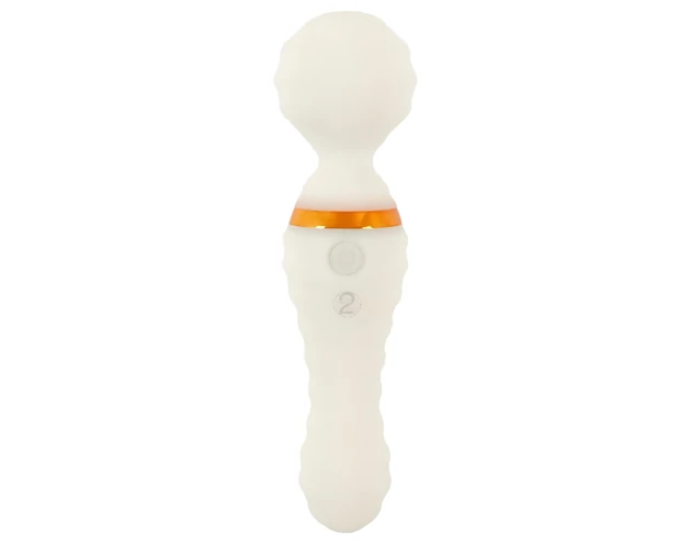 You2Toys Glow in the dark - masszírozó vibrátor (fehér)