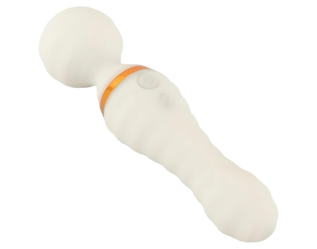 You2Toys Glow in the dark - masszírozó vibrátor (fehér)
