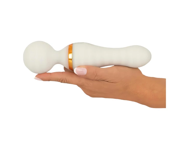 You2Toys Glow in the dark - masszírozó vibrátor (fehér)