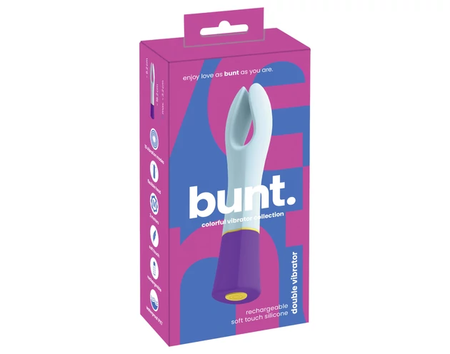 You2Toys bunt. - akkus, vízálló 2 motoros vibrátor (színes)