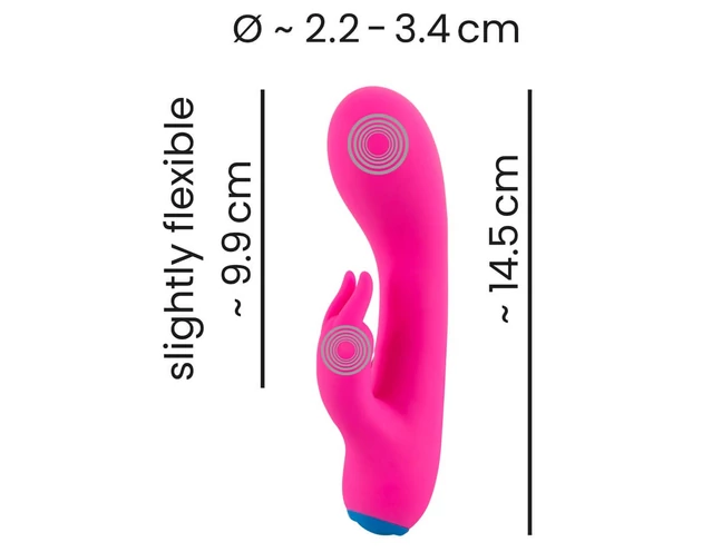 You2Toys bunt. - akkus, vízálló csiklókaros vibrátor (pink)