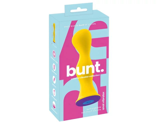 You2Toys bunt. - akkus, vízálló anál vibrátor (sárga)