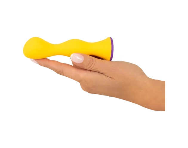 You2Toys bunt. - akkus, vízálló anál vibrátor (sárga)
